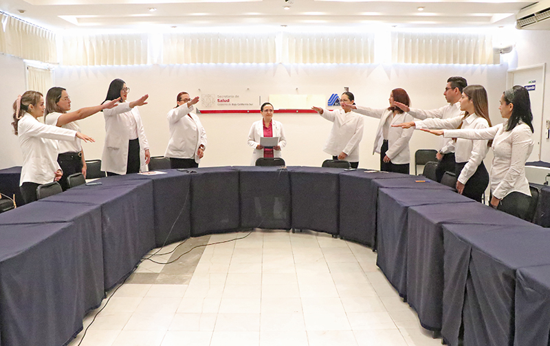 TOMÓ PROTESTA LA COORDINACIÓN ESTATAL DEL SERVICIO NACIONAL DE SALUD PÚBLICA