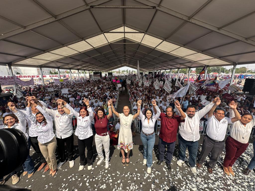 CLAUDIA SHEINBAUM IMPULSARÁ EL DESARROLLO EN #TECÁMAC Y SUS ALREDEDORES A TRAVÉS DEL #AIFA CON UN NUEVO POLO DE BIENESTAR Y MEJOR #TRANSPORTE
