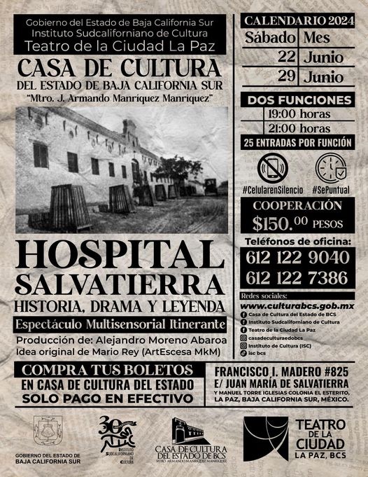 PREPARAN ESPECTÁCULO ITINERANTE «HOSPITAL SALVATIERRA, HISTORIA, DRAMA Y LEYENDA»