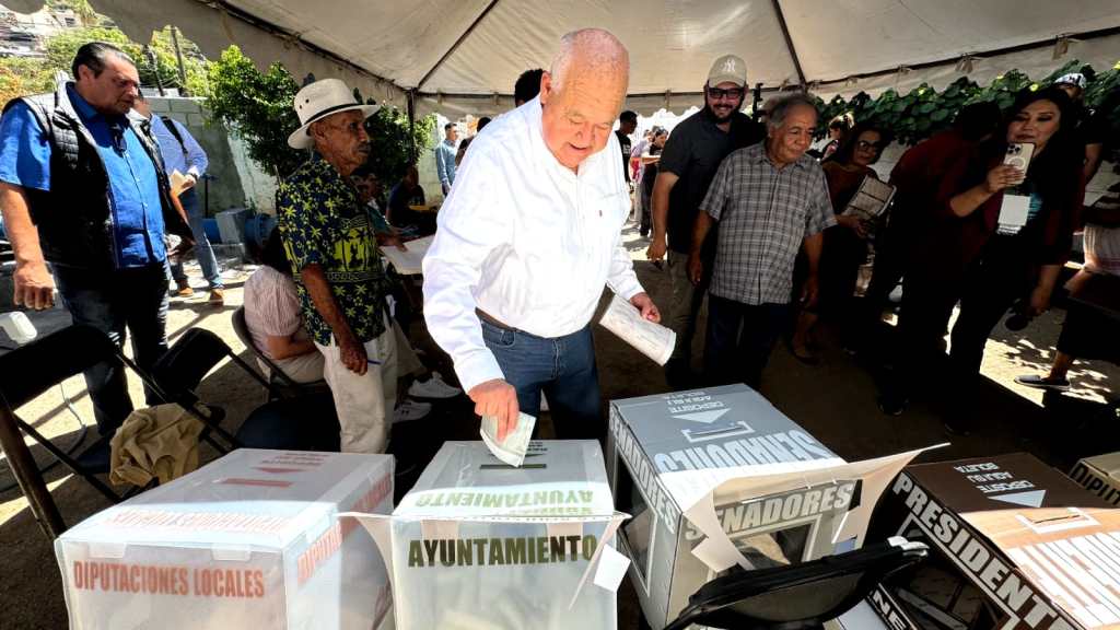 CONVOCA GOBERNADOR DE BCS A CIUDADANOS, A EMITIR SU VOTO CON CIVILIDAD Y&nbsp;TRANQUILIDAD
