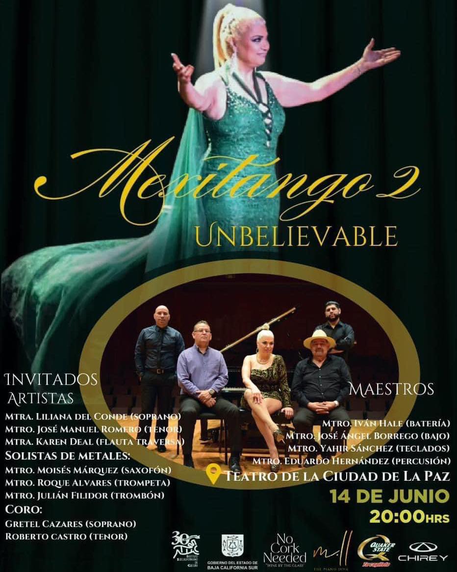 PRESENTARÁN EN EL TEATRO DE LA CIUDAD NOCHE MUSICAL “MEXITANGO 2”