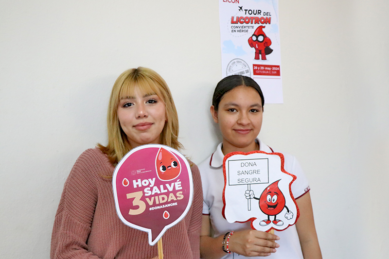 PROMUEVE SALUD DONACIÓN ALTRUISTA DE SANGRE ENTRE ESTUDIANTES DE NIVEL MEDIO&nbsp;SUPERIOR