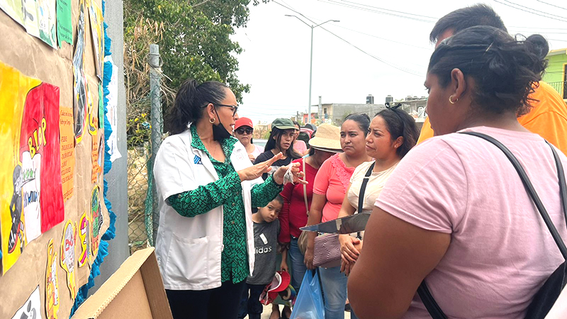 FOMENTA SALUD ESTATAL MEDIDAS PARA LA PREVENCIÓN DEL DENGUE EN COLONIAS DE LOS&nbsp;CABOS
