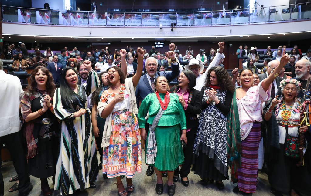 Reconocen en Muro de Honor del Senado a #Pueblos #Indígenas y #Afromexicanos