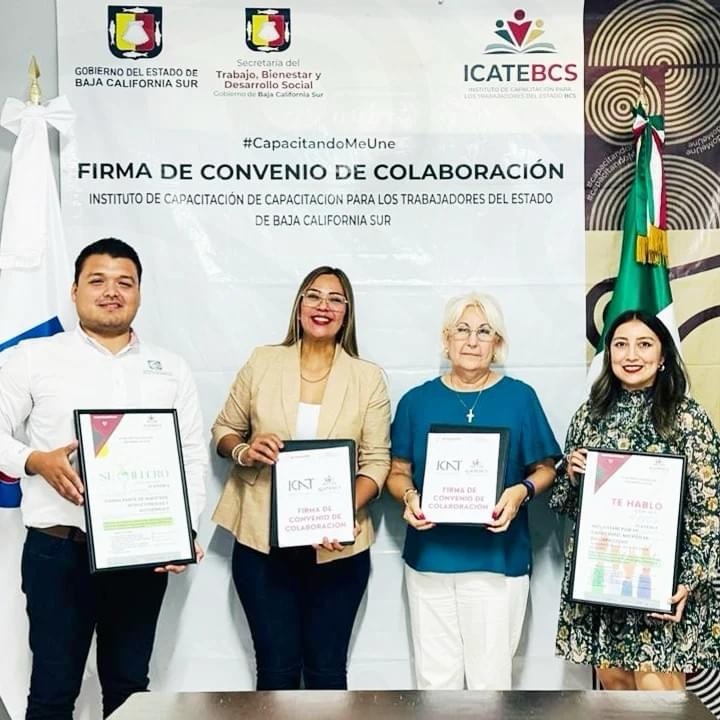 FIRMAN CONVENIO DE CAPACITACIÓN #BCS Y #BC