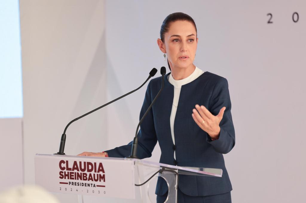 CLAUDIA SHEINBAUM ANUNCIA LA CONSTRUCCIÓN DE TRES MIL KILÓMETROS DE TREN DE PASAJEROS EN EL NORTE DEL PAÍS PARA EL PRÓXIMO SEXENIO