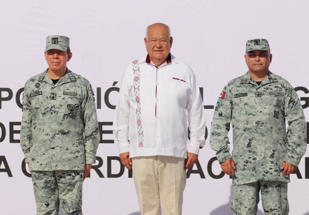 ASISTE VMCC A TOMA DE PROTESTA DEL NUEVO COMISIONADO ESTATAL DE LA GUARDIA NACIONAL EN&nbsp;BCS