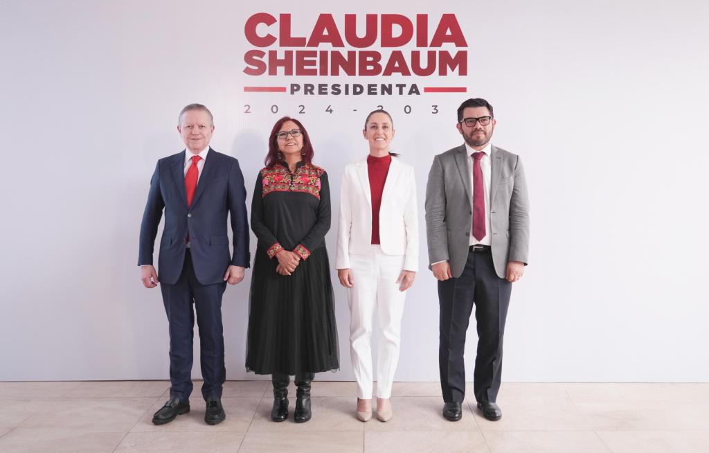 CLAUDIA SHEINBAUM PRESENTA A ARTURO ZALDÍVAR, LETICIA RAMÍREZ Y CARLOS TORRES COMO INTEGRANTES DE SU GABINETE&nbsp;AMPLIADO