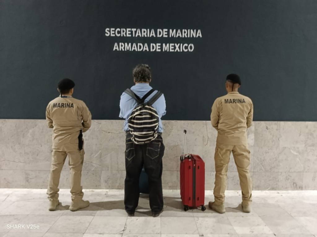 Marina informa sobre aseguramientos de presunta droga realizados en el Aeropuerto Internacional de la Ciudad de&nbsp;México