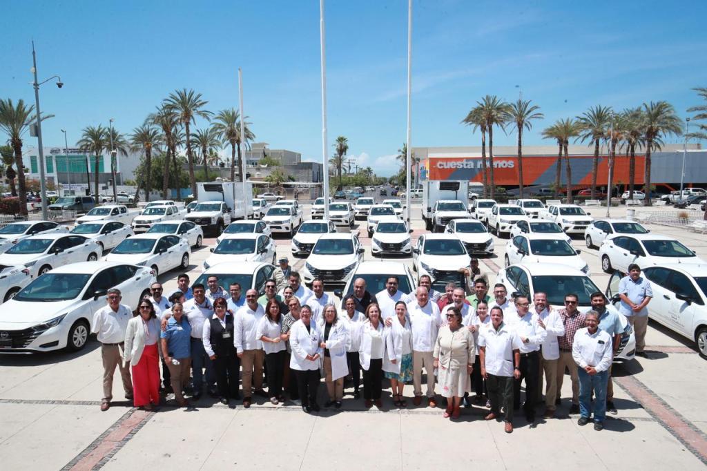 ENTREGA GOBIERNO DE BCS VEHÍCULOS NUEVOS PARA FORTALECER PROGRAMAS DE SALUD&nbsp;PÚBLICA