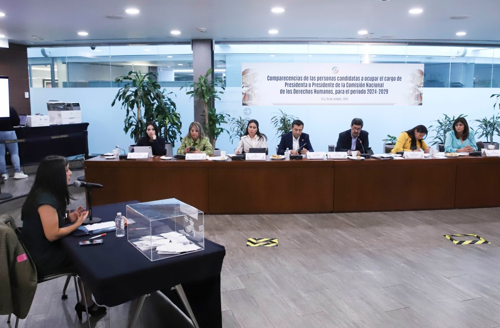 Comparecen los últimos aspirantes a presidir la Comisión Nacional de los Derechos Humanos