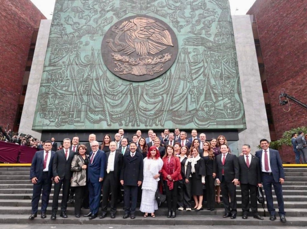 ACUDE VMCC A TOMA DE POSESIÓN DE CLAUDIA SHEINBAUM COMO PRESIDENTA DE MÉXICO