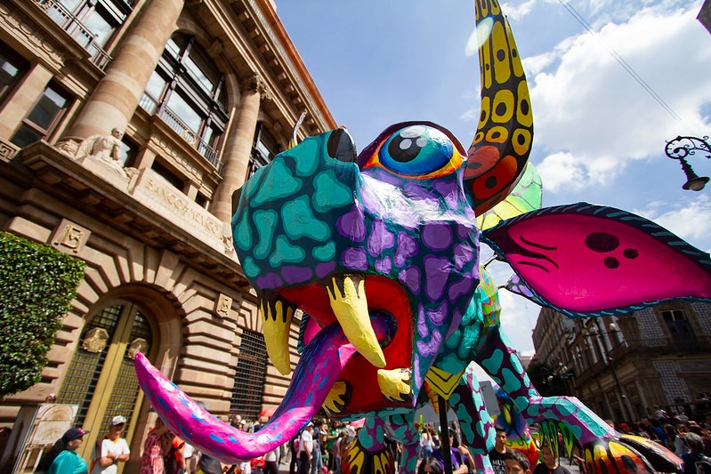 Alebrijes monumentales salen de Santa Martha a la CDMX