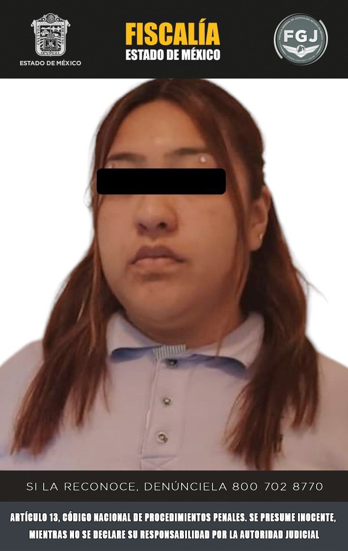 Detienen a maestra por el delito de lesiones contra un menor de edad del Centro Psicopedagógico y Neurodesarrollo de Coacalco.