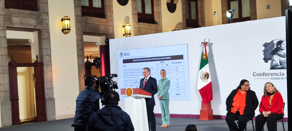 Elección histórica en 2025; el Comité de Evaluación comparte cifras del registro inédito para el proceso electoral del Poder Judicial de la Federación