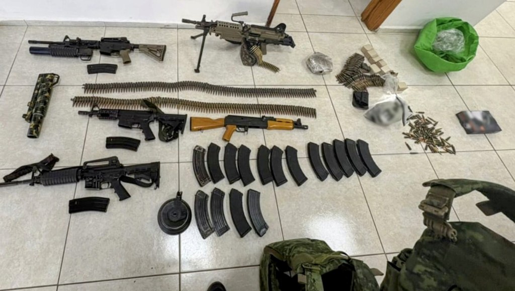 En Sinaloa, resultado de trabajos de coordinación del Gabinete de Seguridad, fueron detenidos cuatro hombres en posesión de armas&nbsp;largas