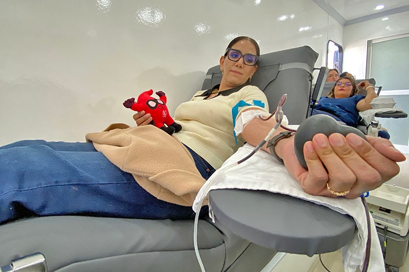 Proyecta Salud Estatal efectuar más de 80 colectas extramuros de sangre en&nbsp;2025