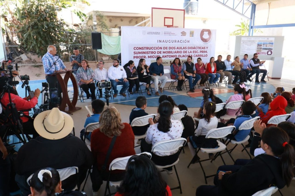 Entrega Gobernador nuevas instalaciones educativas en Los&nbsp;Cabos