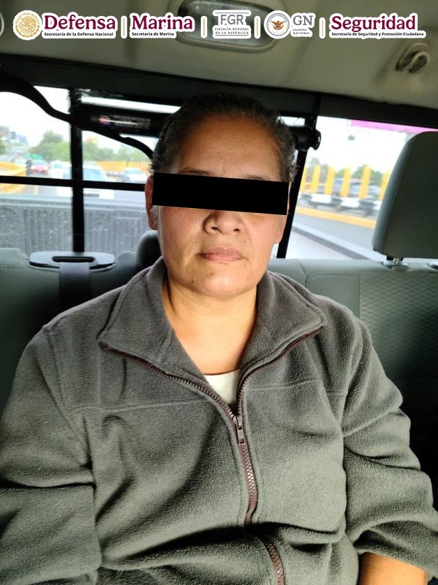 EN LA CIUDAD DE MÉXICO SE CUMPLIMENTÓ UNA ORDEN DE APREHENSIÓN CONTRA UNA MUJER POR DIVERSOS DELITOS