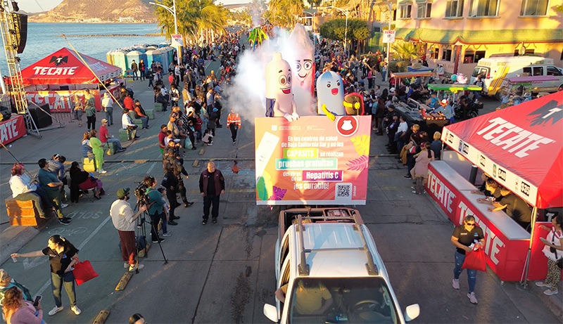Durante el Carnaval de La Paz, la Secretaría de Salud difundió medidas para prevenir infecciones de transmisión sexual