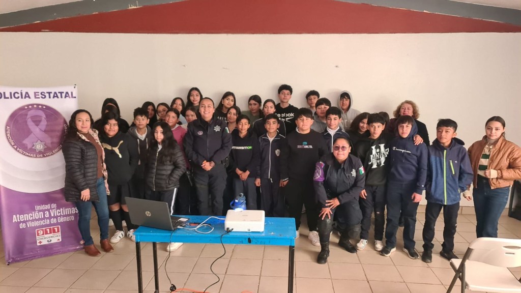 Promueve la Policía Estatal cultura de la denuncia contra las violencias en Mulegé