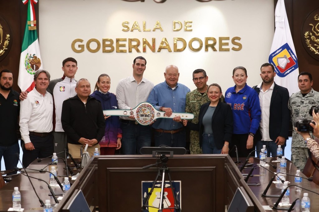 Baja California Sur se suma a la Clase Nacional de Boxeo; VMCC firma cinturón de La Paz