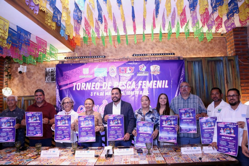 Confirma #LosCabos su participación y compromiso social para la 4ta edición del torneo de #pesca #femenil “#PinkPromise” a celebrarse en&nbsp;#Loreto