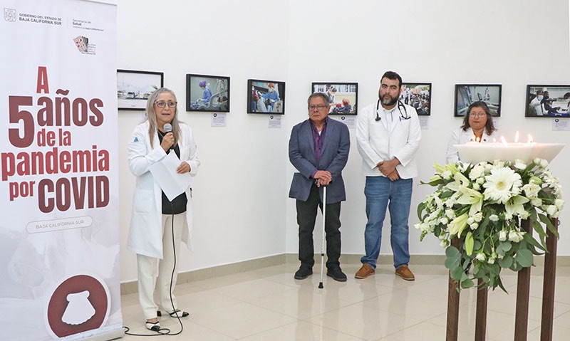 Inauguran exposición fotográfica “A cinco años de la pandemia en Baja California Sur”