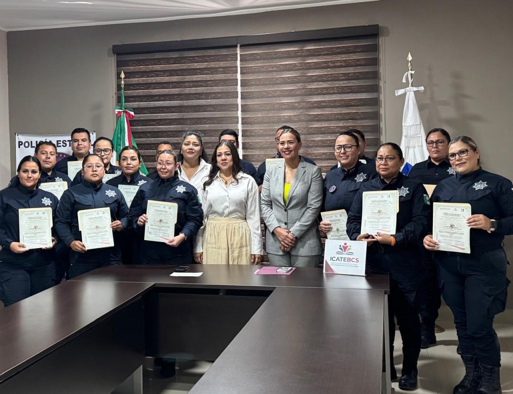 Finalizan Policías Estatales un curso en materia de Violencia de Género