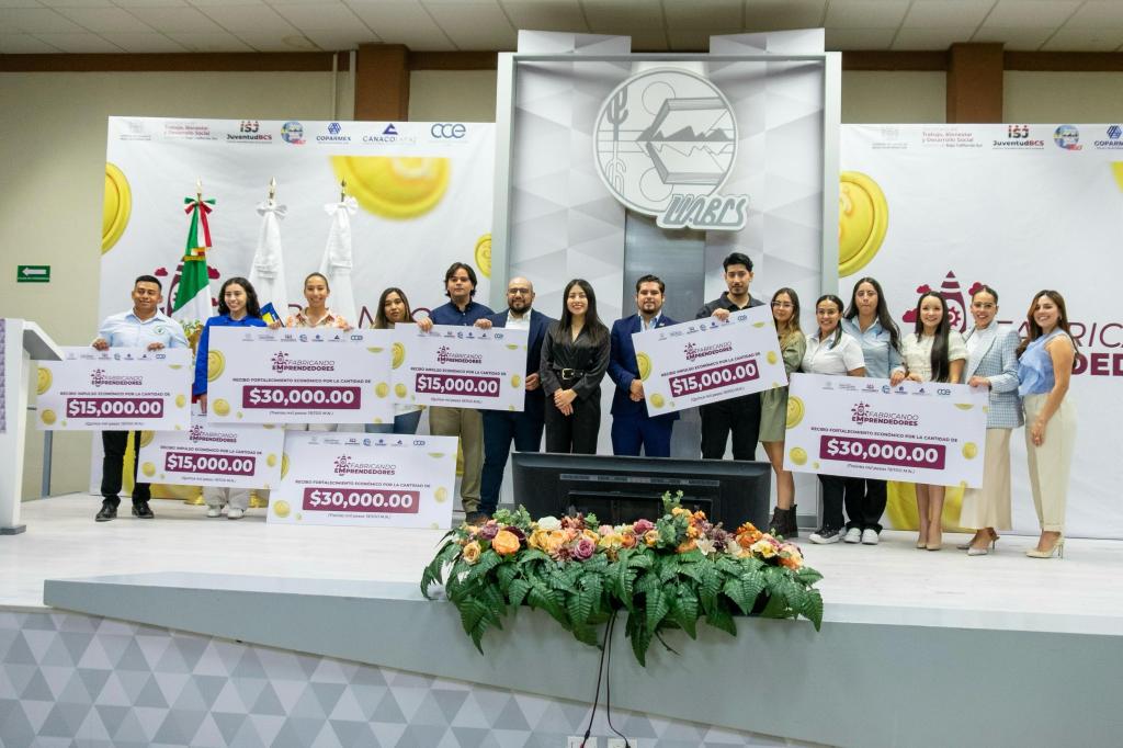 Otorgan apoyo de capital semilla a jóvenes emprendedores de BCS