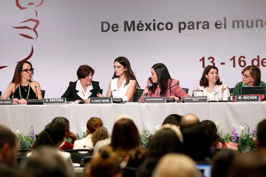 Analizan legisladoras de 62 países acciones para garantizar participación de las mujeres en el ámbito&nbsp;político