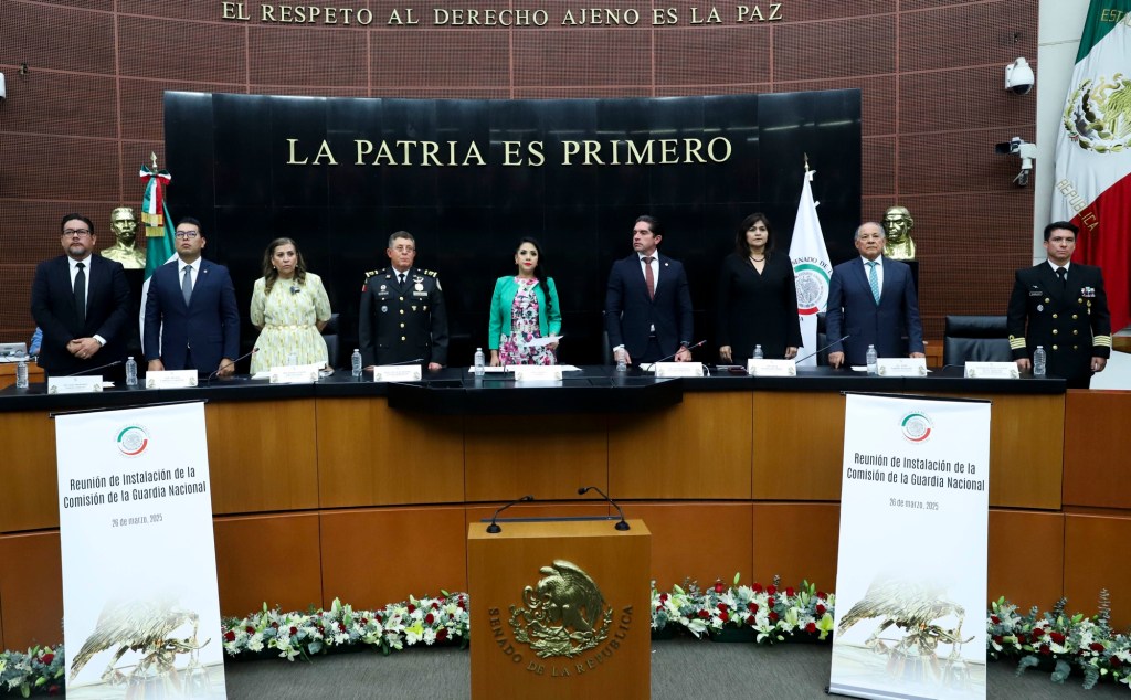 Senado instala Comisión de la Guardia Nacional