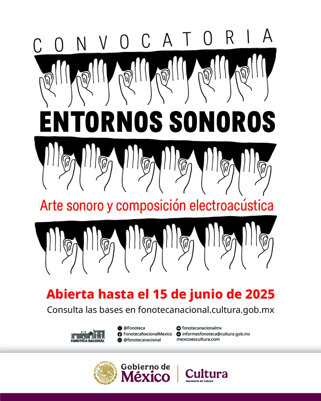 LA FONOTECA NACIONAL LANZA “ENTORNOS SONOROS”, CONVOCATORIA DE ARTE SONORO Y COMPOSICIÓN&nbsp;ELECTROACÚSTICA