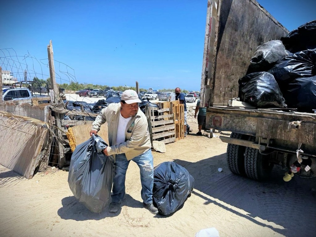Se recolectaron más de&nbsp;600 toneladas de basura en playas y colonias de Cabo San&nbsp;Lucas