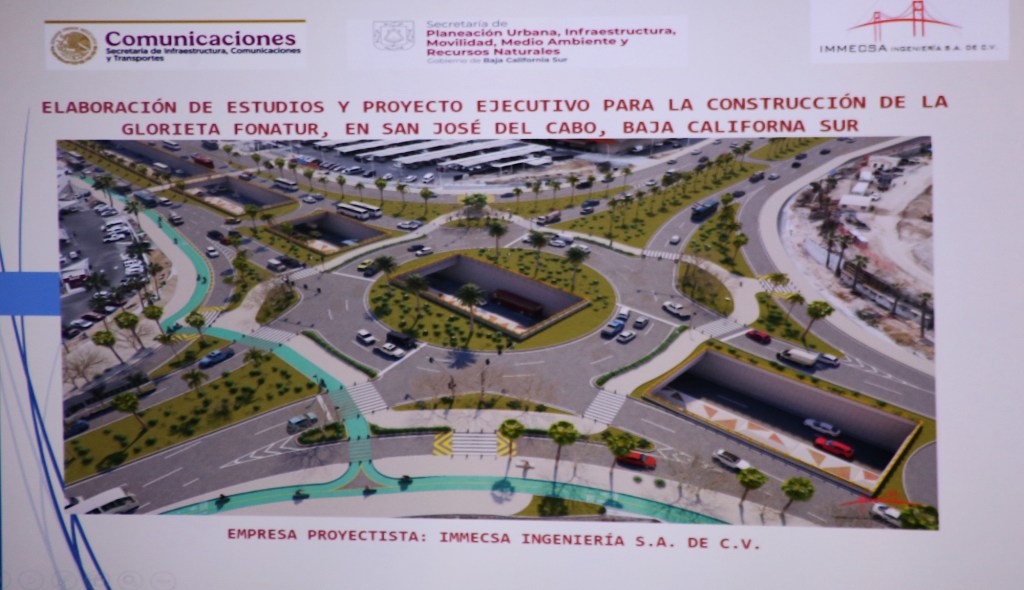 Avanza proyecto de paso a desnivel en glorieta de&nbsp;Fonatur