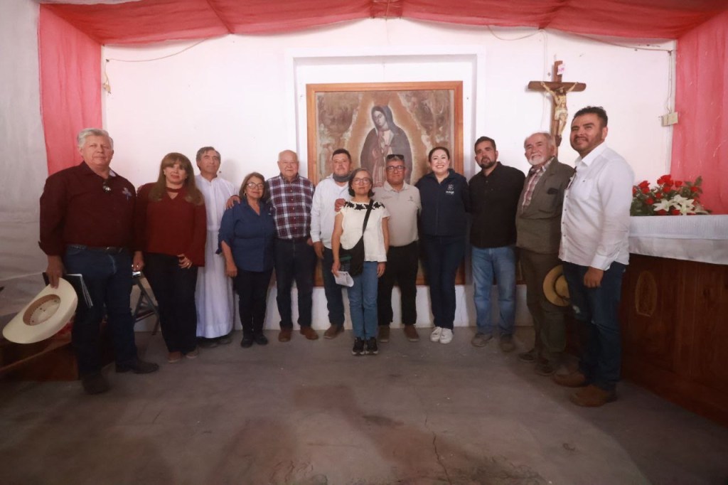 Concluye la restauración de la Virgen de Nuestra Señora de Guadalupe, en la Sierra de Guadalupe