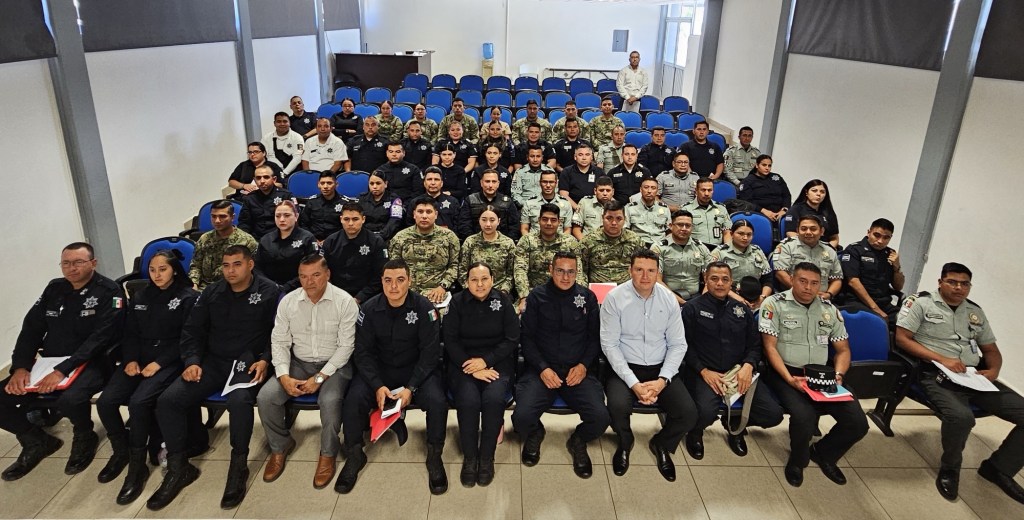 Concluyen 300 elementos de seguridad, taller sobre el «Actuar del Primer Respondiente»