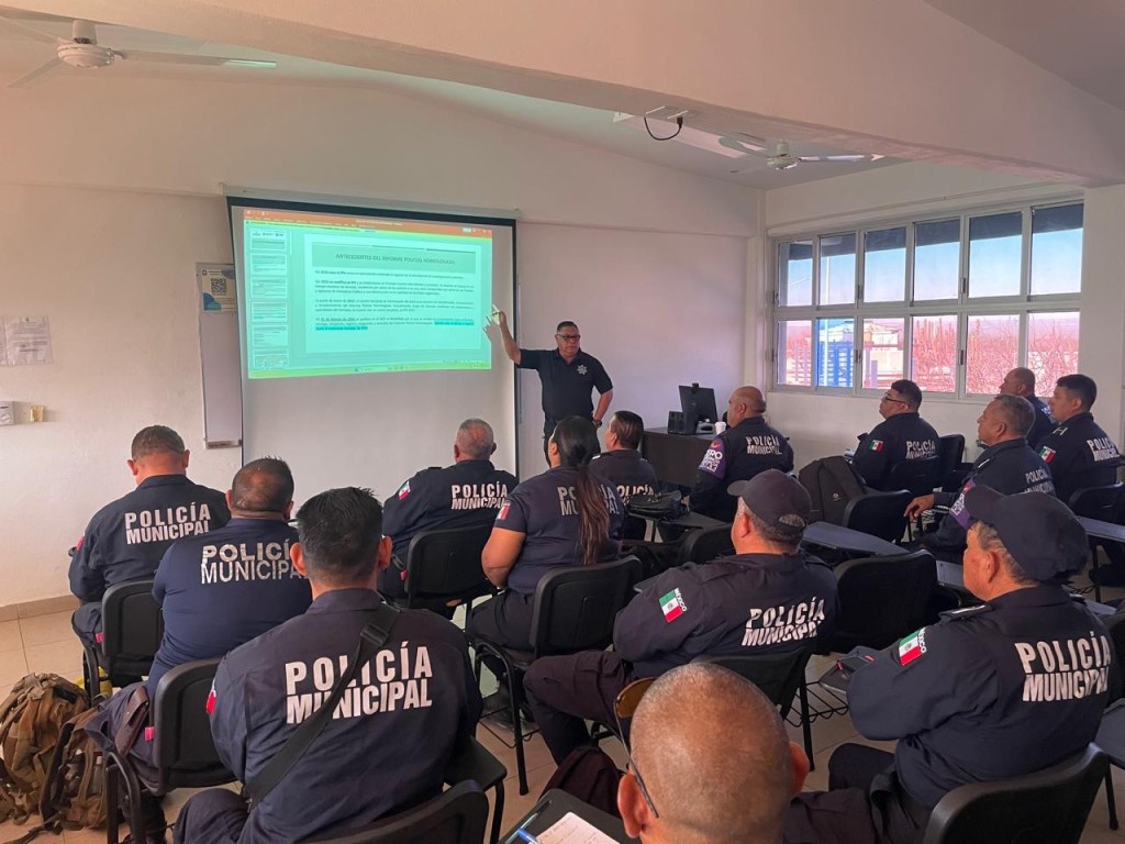 Evalúan competencias de la función policiala 250&nbsp;elementos&nbsp;municipales