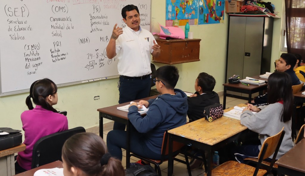 Reafirman docentes de&nbsp;BCS&nbsp;una enseñanza basada en valores a&nbsp;estudiantes