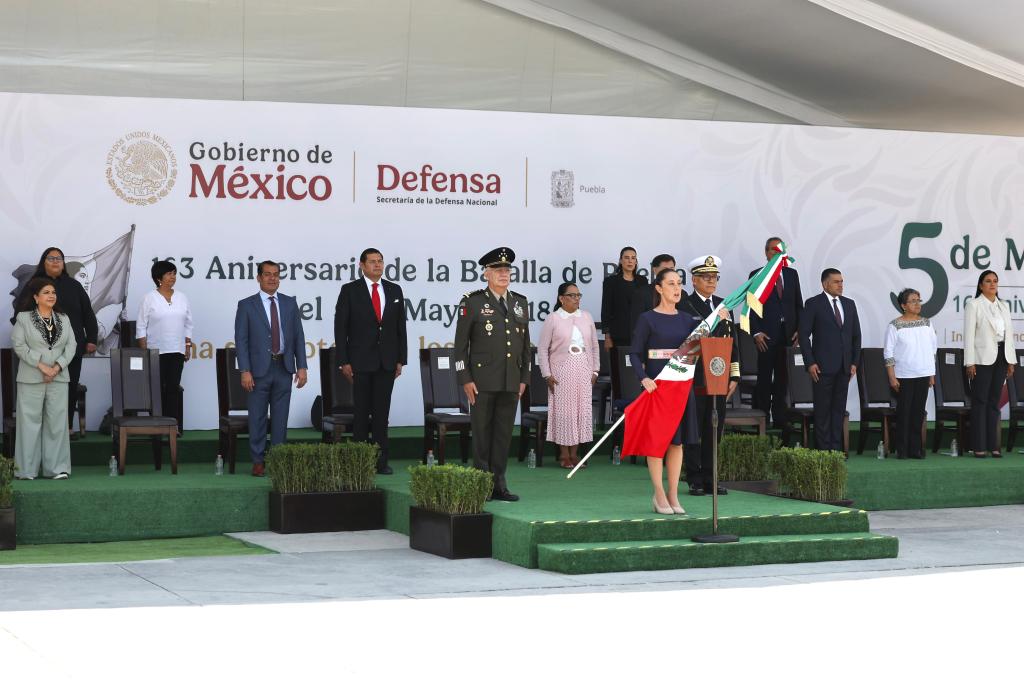 Gabinete del Gobierno de la presidenta asiste a Conmemoración de Batalla de&nbsp;Puebla