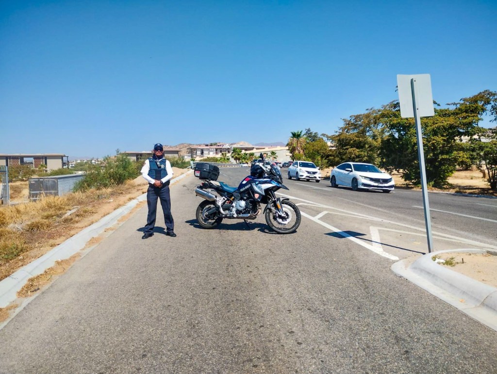 Implementan operativo especial de tránsito en glorieta&nbsp;Fonatur&nbsp;de&nbsp;San José del&nbsp;Cabo