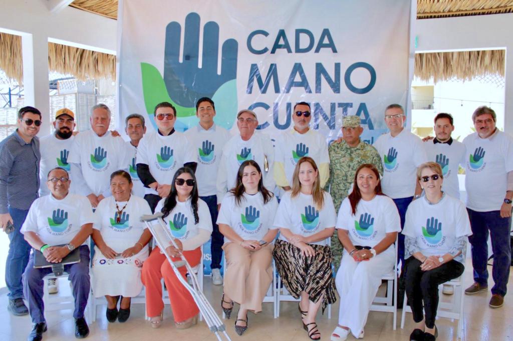 Presentan segunda edición de la campaña “Cada Mano Cuenta 2025” en Los&nbsp;Cabos