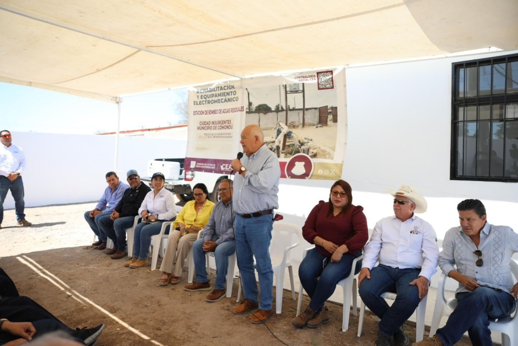 Entrega&nbsp;Gobernador de BCS la rehabilitación de&nbsp;la&nbsp;estación de bombeo de aguas residuales en Ciudad&nbsp;Insurgentes