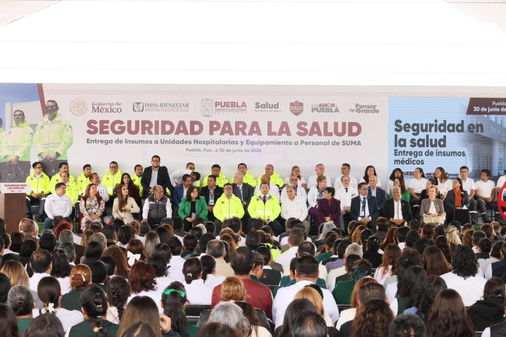 Seguridad para la Salud y la Vida con el Gobierno de&nbsp;Puebla