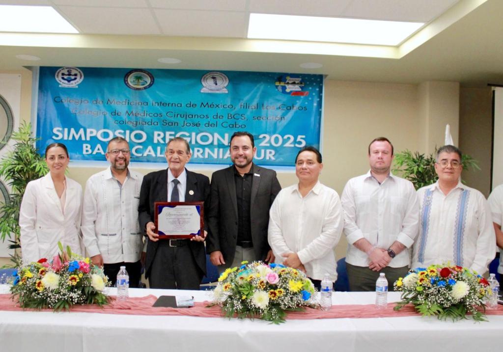 Alcalde Christian Agúndez destaca avances y proyectos en salud durante el Simposio Regional en Los&nbsp;Cabos