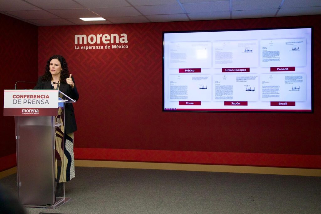 #Morena reitera respaldo total a la Presidenta de México para lograr un acuerdo con el gobierno de los Estados&nbsp;Unidos