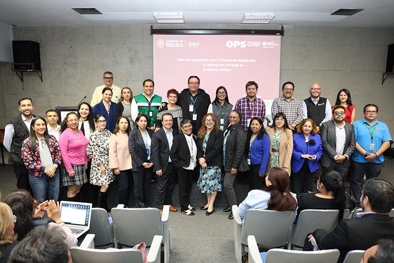 Salud participó en el taller nacional sobre acciones de respuesta rápida ante casos de&nbsp;Sarampión