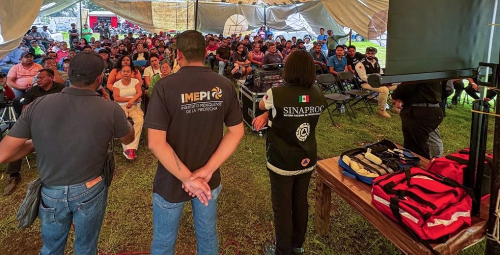 GOBIERNO REFUERZAN LA GESTIÓN DE RIESGOS EN EL USO DE PIROTECNIA EN EL&nbsp;EDOMEX.