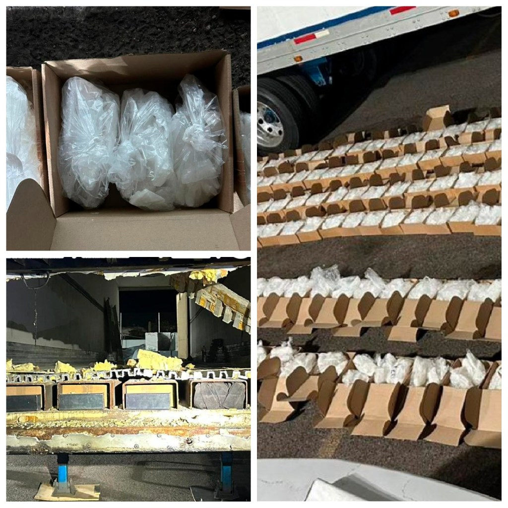 EN BAJA CALIFORNIA SUR FUE DETENIDO UN HOMBRE QUE TRANSPORTABA MÁS DE UNA TONELADA DE&nbsp;METANFETAMINA