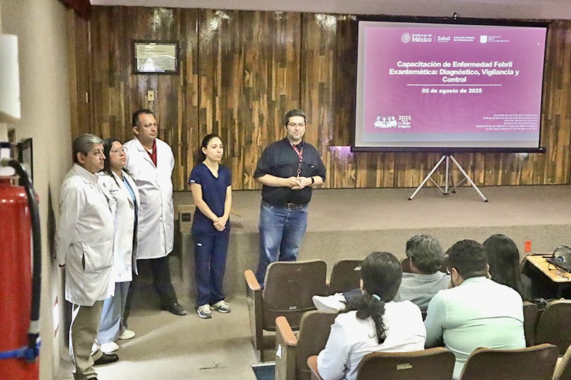 Mantiene Salud Estatal la capacitación médica sobre&nbsp;Sarampión
